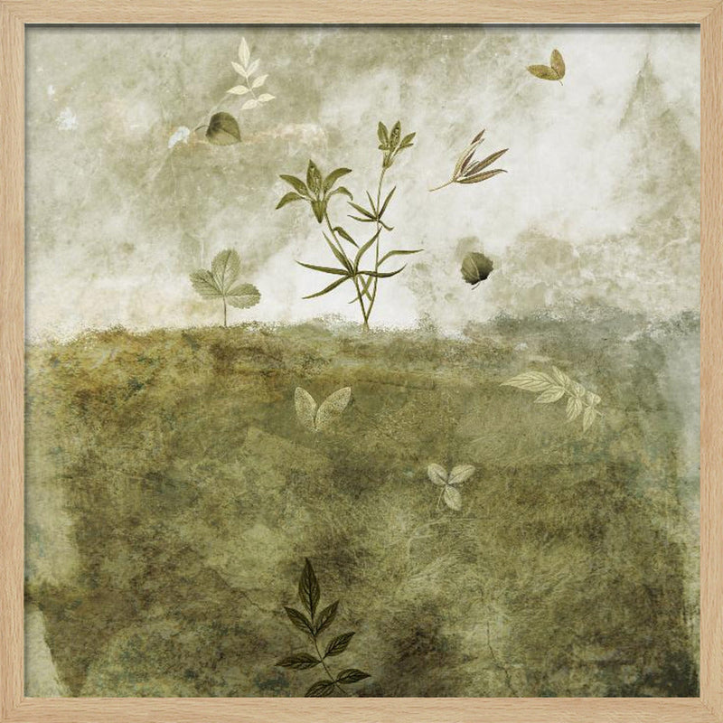 Olive - Square Stretched Canvas, Poster or Fine Art Print I Heart Wall Art