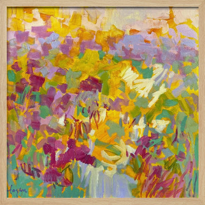 Df002sundance I - Square Stretched Canvas, Poster or Fine Art Print I Heart Wall Art