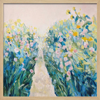 Light Summer - Square Stretched Canvas, Poster or Fine Art Print I Heart Wall Art