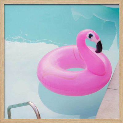 Giving You the Eye - Square Stretched Canvas, Poster or Fine Art Print I Heart Wall Art