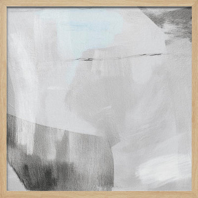 Layers IV - Square Stretched Canvas, Poster or Fine Art Print I Heart Wall Art