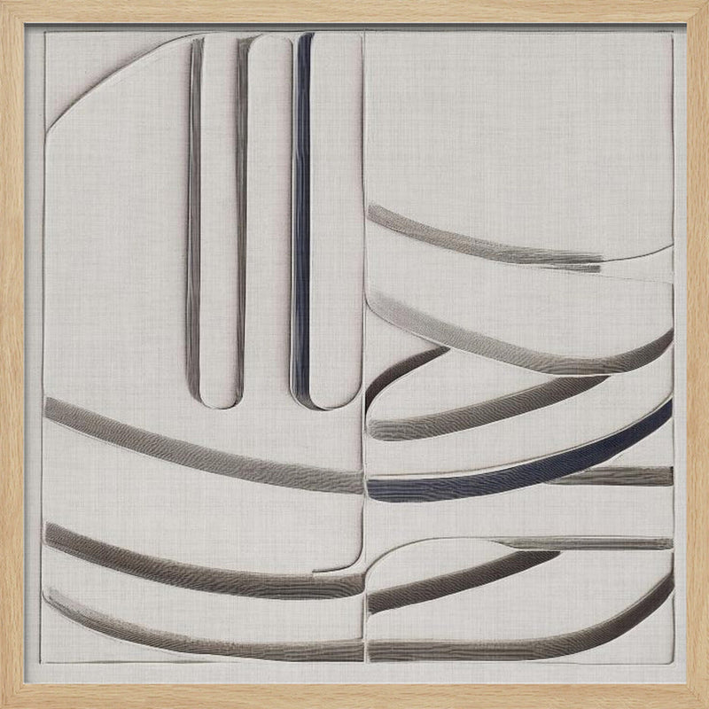 Balance IV - Square Stretched Canvas, Poster or Fine Art Print I Heart Wall Art