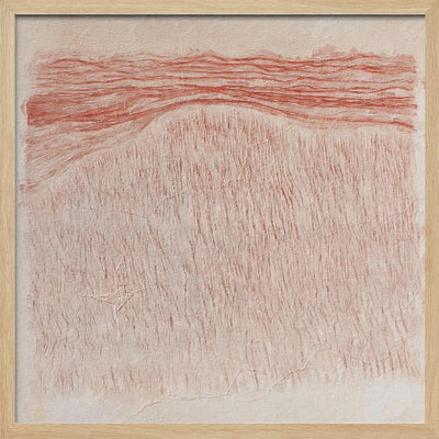 Whispering Textures - Square Stretched Canvas, Poster or Fine Art Print I Heart Wall Art