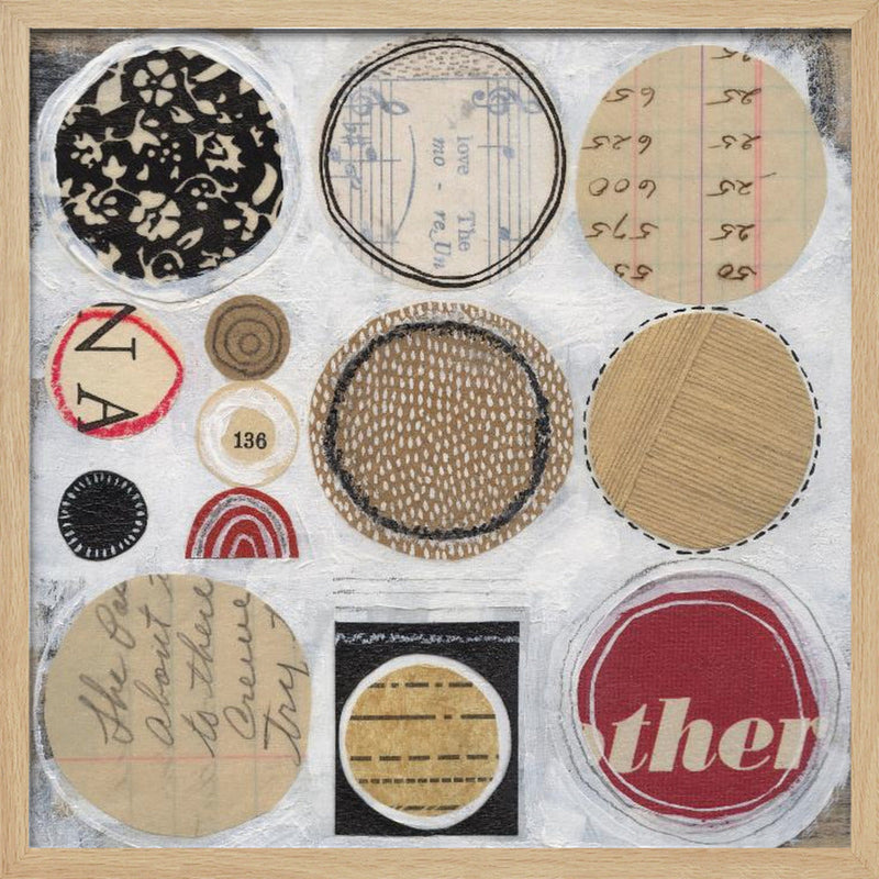 Ship Shape - Square Stretched Canvas, Poster or Fine Art Print I Heart Wall Art