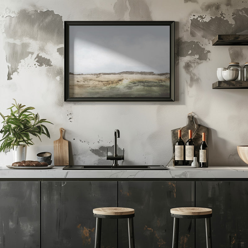 Cliffs - Stretched Canvas, Poster or Fine Art Print I Heart Wall Art