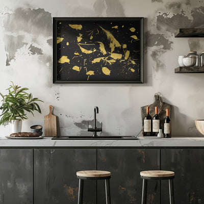 Gold Dust - Stretched Canvas, Poster or Fine Art Print I Heart Wall Art