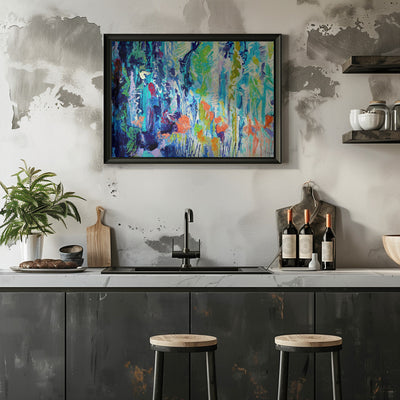 Brilliant Bloom Scape - Stretched Canvas, Poster or Fine Art Print I Heart Wall Art