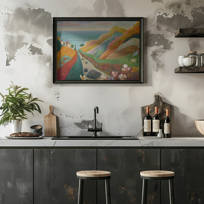 Tides of Bloom - Stretched Canvas, Poster or Fine Art Print I Heart Wall Art