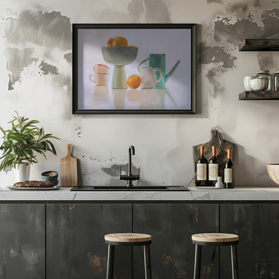 Dining Ware - Stretched Canvas, Poster or Fine Art Print I Heart Wall Art