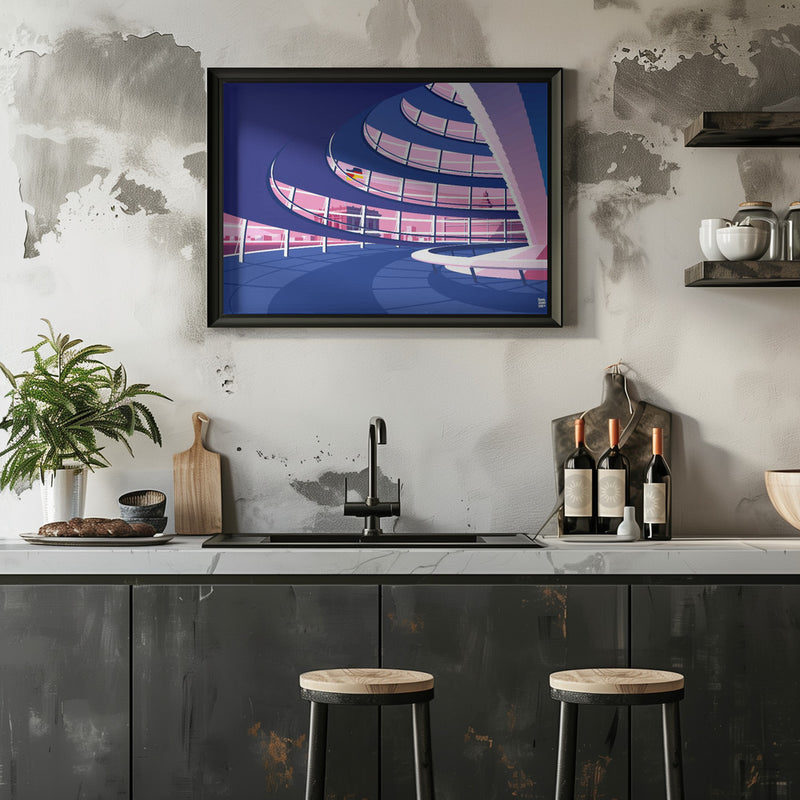 Berlin Reichstag - Stretched Canvas, Poster or Fine Art Print I Heart Wall Art