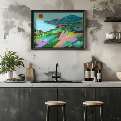 Vivid Vistas - Stretched Canvas, Poster or Fine Art Print I Heart Wall Art