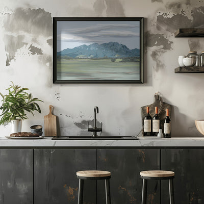 &#039;Veiled In Shadows, Rooted In Vines&#039;, Stellenbosch, South Africa - Stretched Canvas, Poster or Fine Art Print I Heart Wall Art