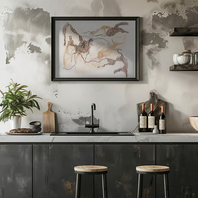 Primitive I - Stretched Canvas, Poster or Fine Art Print I Heart Wall Art