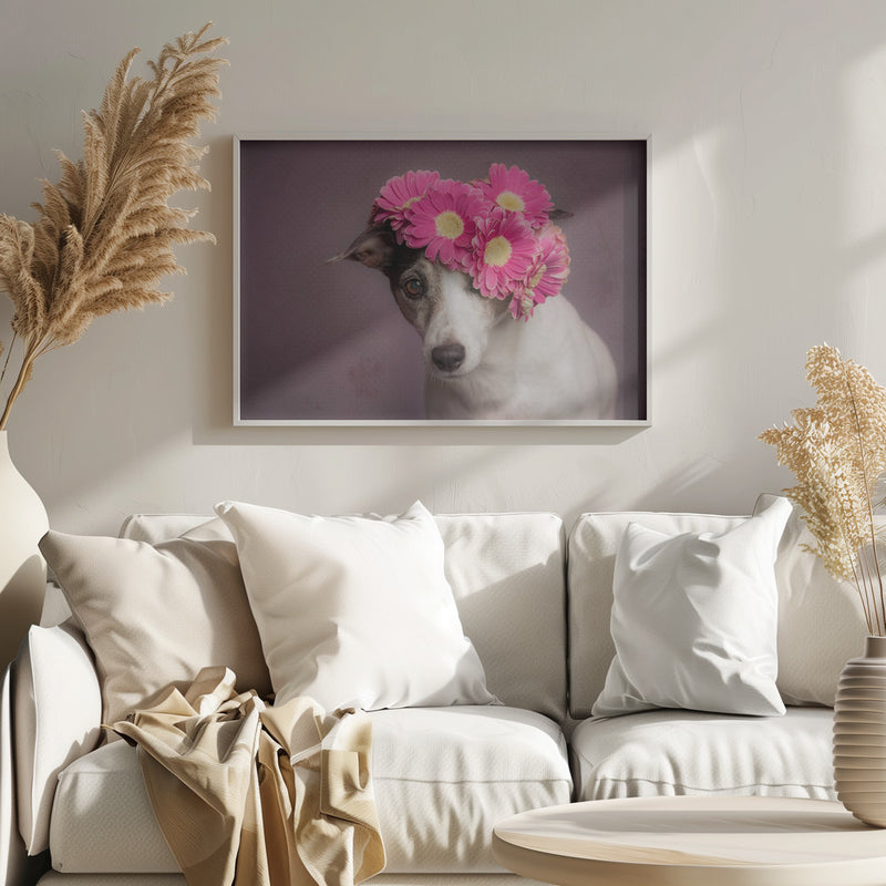 Mrs. Spring - Stretched Canvas, Poster or Fine Art Print I Heart Wall Art