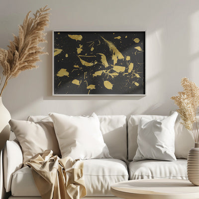 Gold Dust - Stretched Canvas, Poster or Fine Art Print I Heart Wall Art