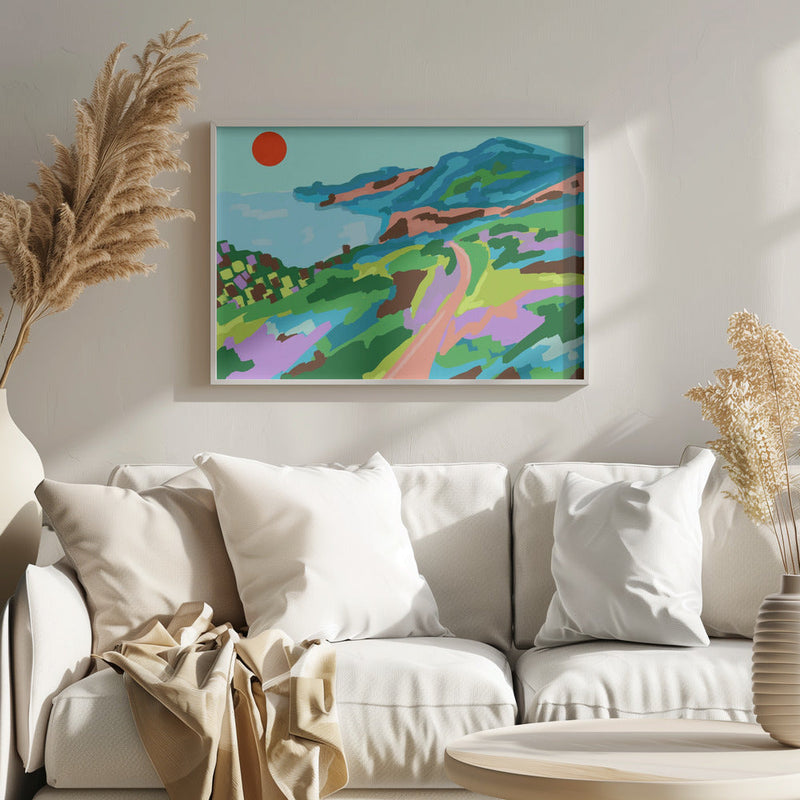 Vivid Vistas - Stretched Canvas, Poster or Fine Art Print I Heart Wall Art