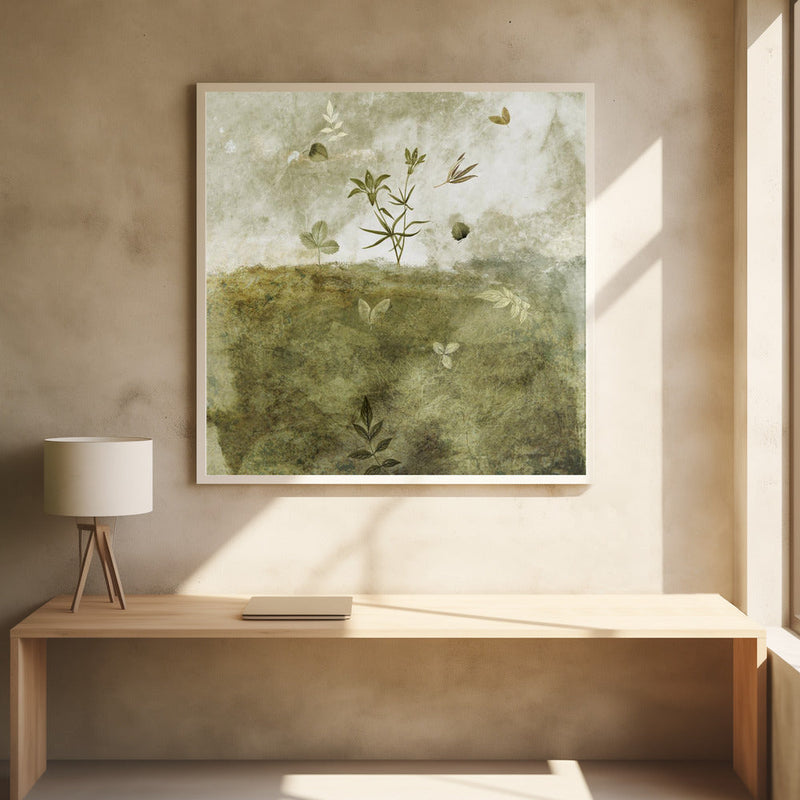 Olive - Square Stretched Canvas, Poster or Fine Art Print I Heart Wall Art
