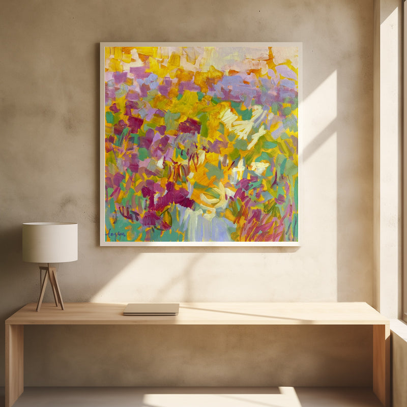 Df002sundance I - Square Stretched Canvas, Poster or Fine Art Print I Heart Wall Art