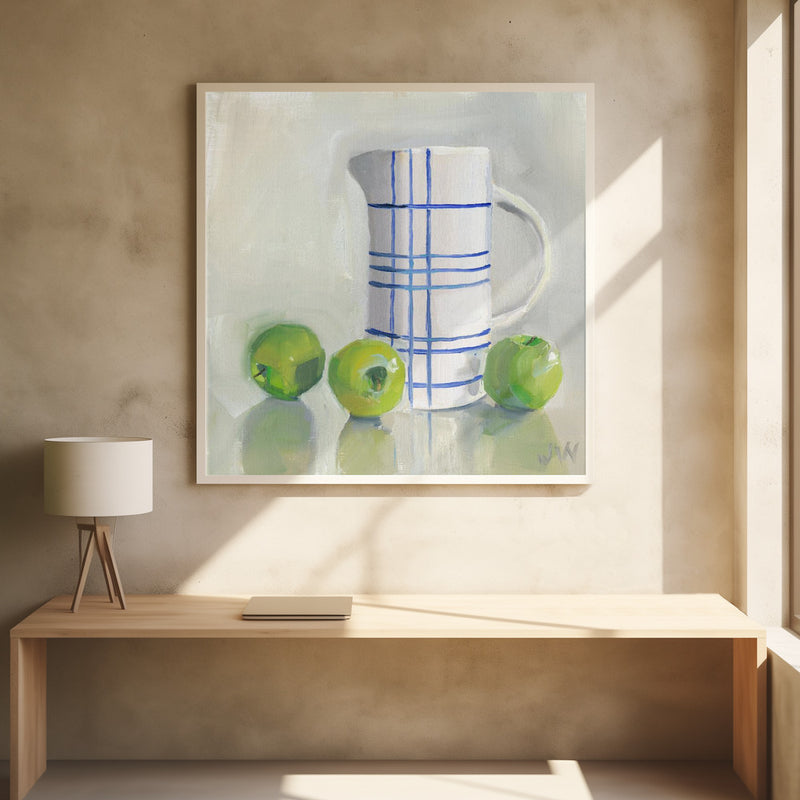 Lauren S Still Life - Square Stretched Canvas, Poster or Fine Art Print I Heart Wall Art