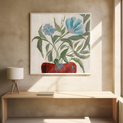 Amour ll - Square Stretched Canvas, Poster or Fine Art Print I Heart Wall Art