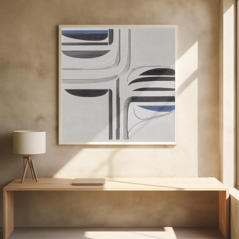 Balance II - Square Stretched Canvas, Poster or Fine Art Print I Heart Wall Art