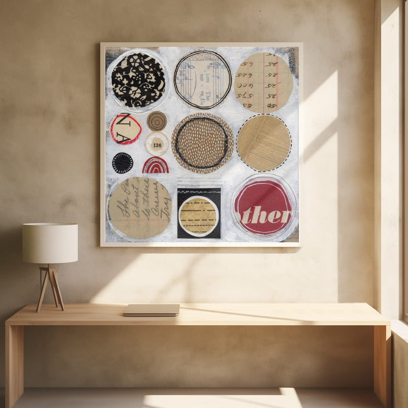 Ship Shape - Square Stretched Canvas, Poster or Fine Art Print I Heart Wall Art