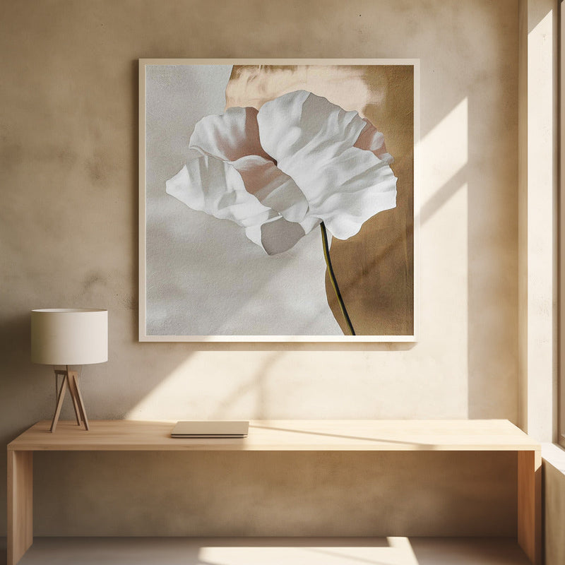 Virtuous I - Square Stretched Canvas, Poster or Fine Art Print I Heart Wall Art