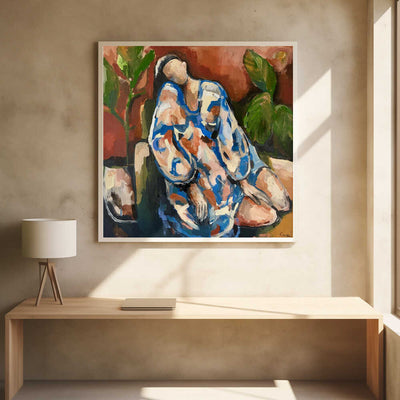 Alice - Square Stretched Canvas, Poster or Fine Art Print