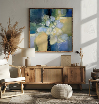 SnapDragon - Square Stretched Canvas, Poster or Fine Art Print I Heart Wall Art