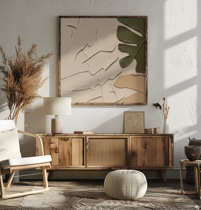 Sketch faune I - Square Stretched Canvas, Poster or Fine Art Print I Heart Wall Art