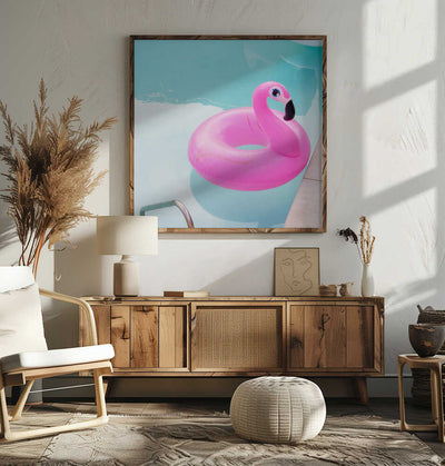 Giving You the Eye - Square Stretched Canvas, Poster or Fine Art Print I Heart Wall Art