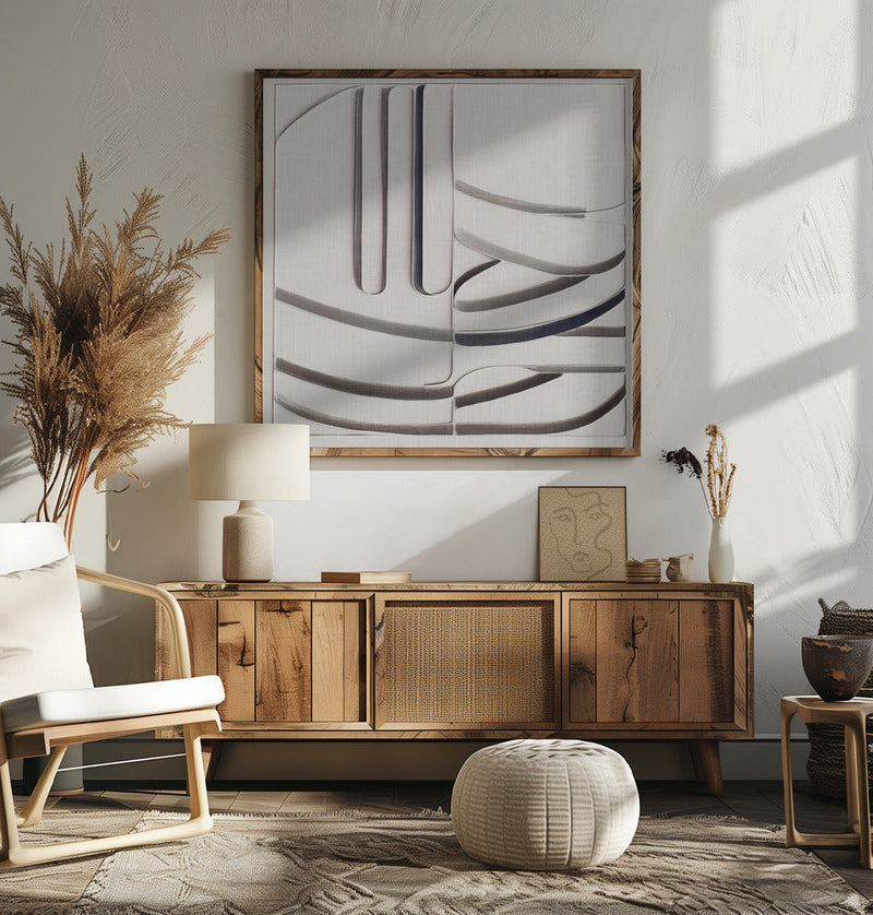 Balance IV - Square Stretched Canvas, Poster or Fine Art Print I Heart Wall Art