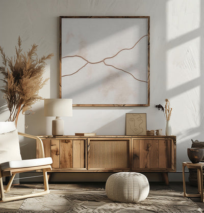 Assemblée II - Square Stretched Canvas, Poster or Fine Art Print I Heart Wall Art