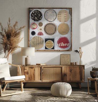 Ship Shape - Square Stretched Canvas, Poster or Fine Art Print I Heart Wall Art