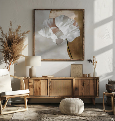 Virtuous I - Square Stretched Canvas, Poster or Fine Art Print I Heart Wall Art