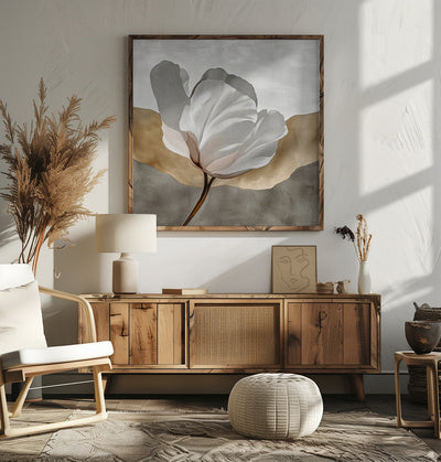 Virtuous II - Square Stretched Canvas, Poster or Fine Art Print I Heart Wall Art