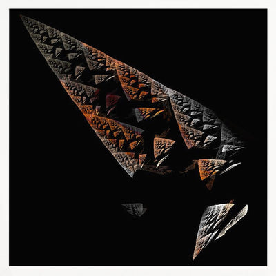 Broken Obelisk - Square Stretched Canvas, Poster or Fine Art Print I Heart Wall Art