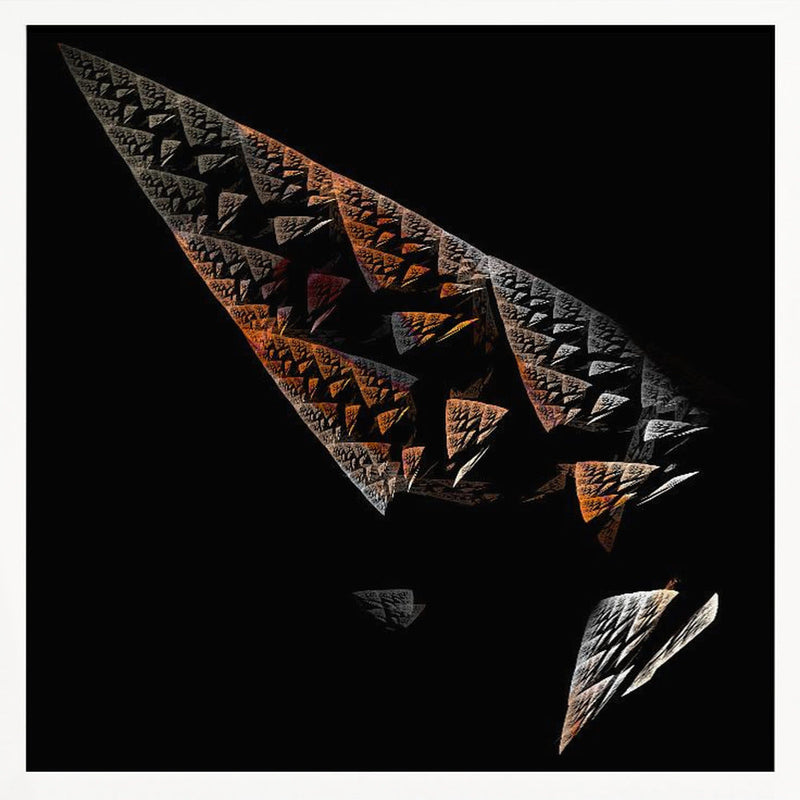 Broken Obelisk - Square Stretched Canvas, Poster or Fine Art Print I Heart Wall Art