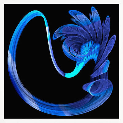 The Blues - Square Stretched Canvas, Poster or Fine Art Print I Heart Wall Art