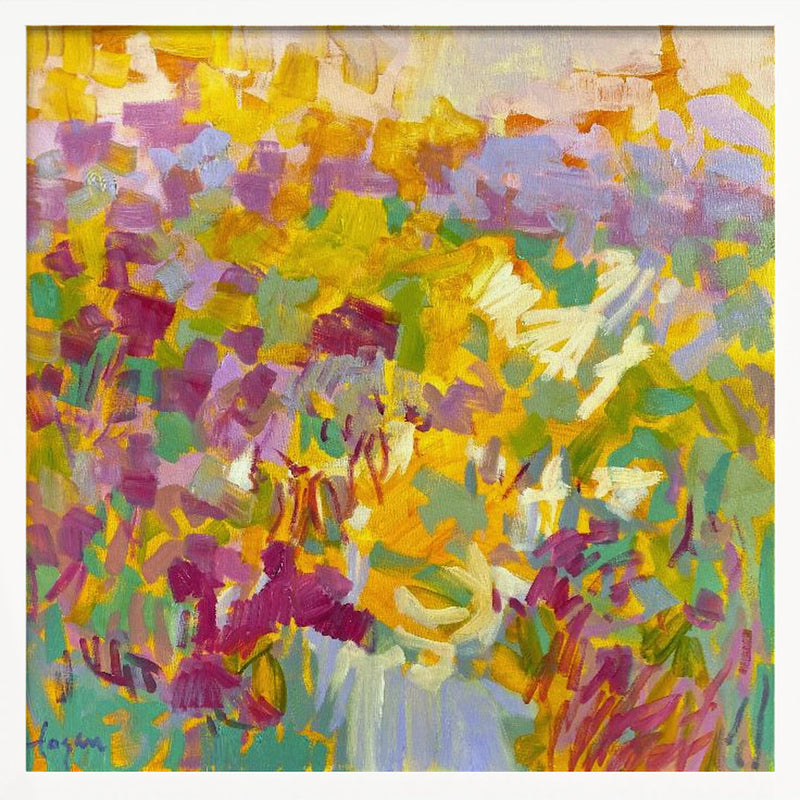 Df002sundance I - Square Stretched Canvas, Poster or Fine Art Print I Heart Wall Art