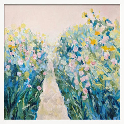 Light Summer - Square Stretched Canvas, Poster or Fine Art Print I Heart Wall Art