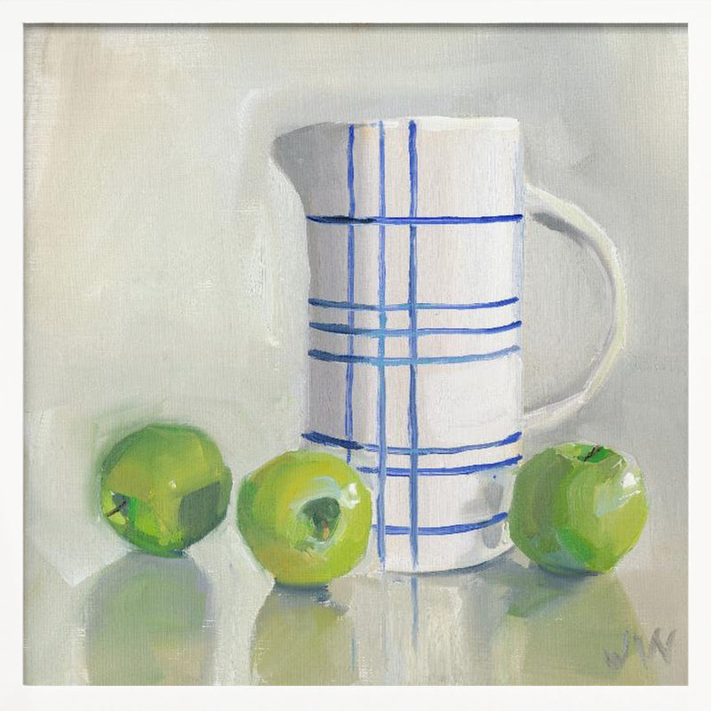 Lauren S Still Life - Square Stretched Canvas, Poster or Fine Art Print I Heart Wall Art