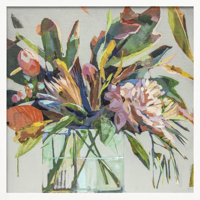 Spikeybouquet - Square Stretched Canvas, Poster or Fine Art Print I Heart Wall Art