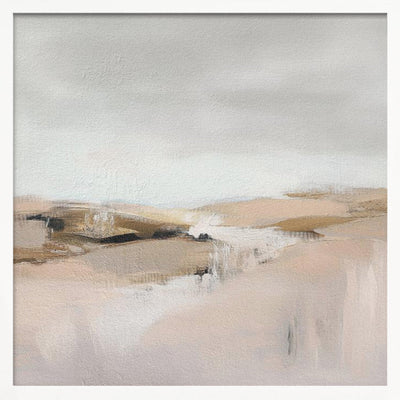 Farm View - Square Stretched Canvas, Poster or Fine Art Print I Heart Wall Art