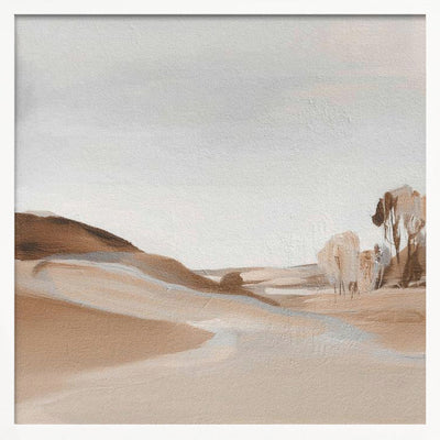 Farm View II - Square Stretched Canvas, Poster or Fine Art Print I Heart Wall Art