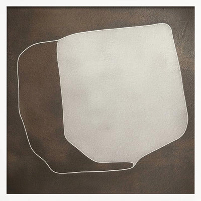 Line and shape II - Square Stretched Canvas, Poster or Fine Art Print I Heart Wall Art