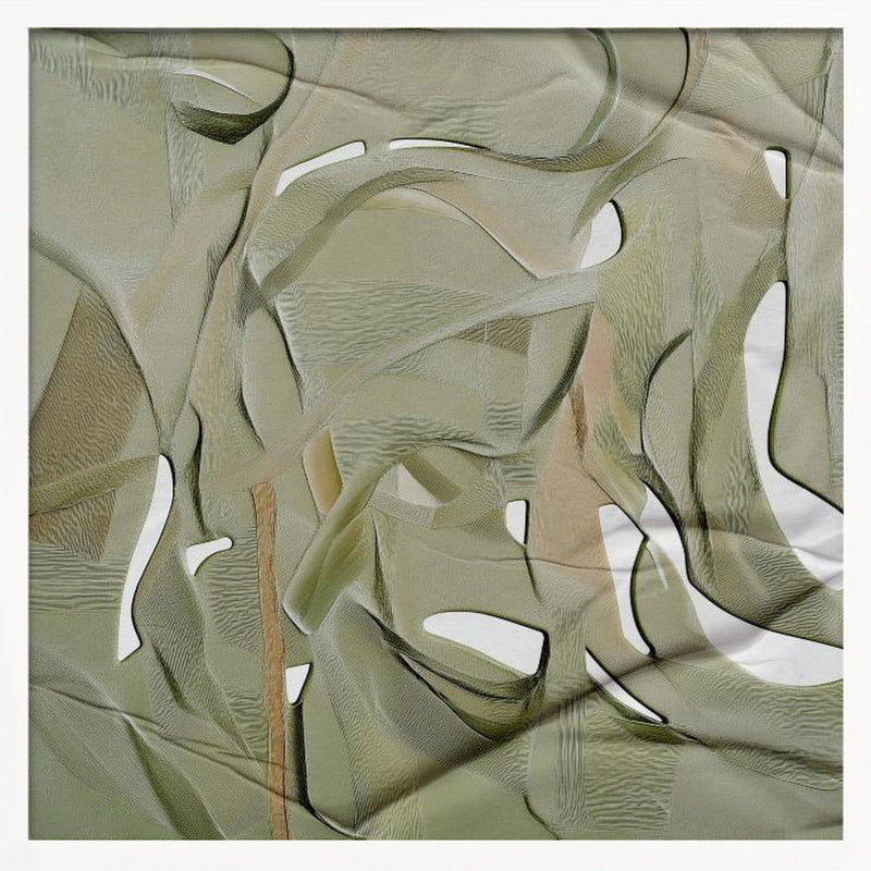 Whispers of Nature - Square Stretched Canvas, Poster or Fine Art Print I Heart Wall Art