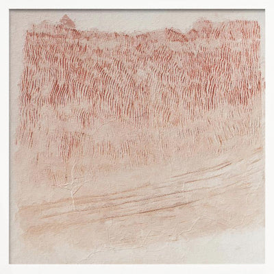 Textured Whispers - Square Stretched Canvas, Poster or Fine Art Print I Heart Wall Art