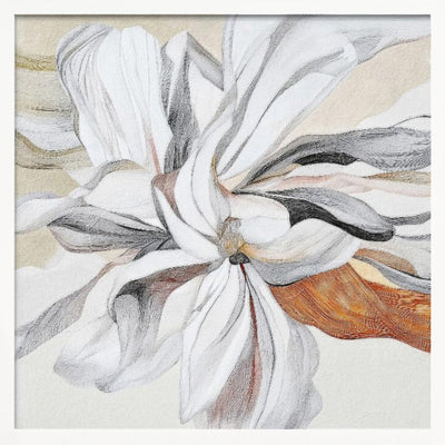 Fleur II - Square Stretched Canvas, Poster or Fine Art Print I Heart Wall Art