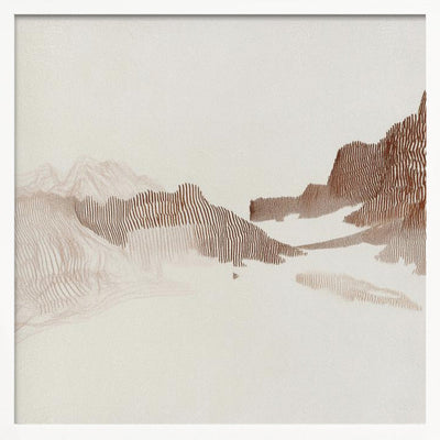 Peaceful nature II - Square Stretched Canvas, Poster or Fine Art Print I Heart Wall Art